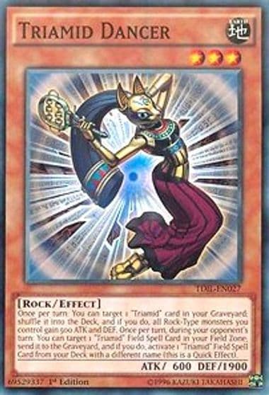 Triamid Dancer The Dark Illusion Yu-Gi-Oh! card
