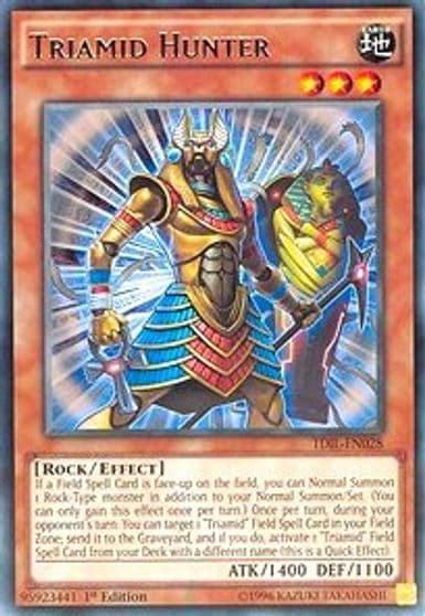 Triamid Hunter The Dark Illusion Yu-Gi-Oh! card