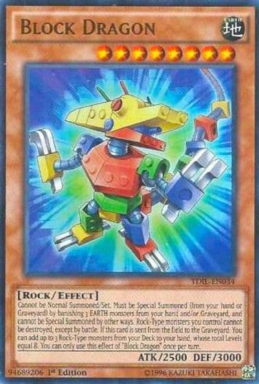 Block Dragon The Dark Illusion Yu-Gi-Oh! card