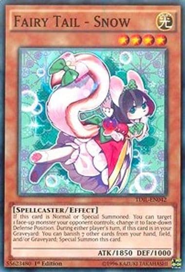 Fairy Tail Snow The Dark Illusion Yu-Gi-Oh! card