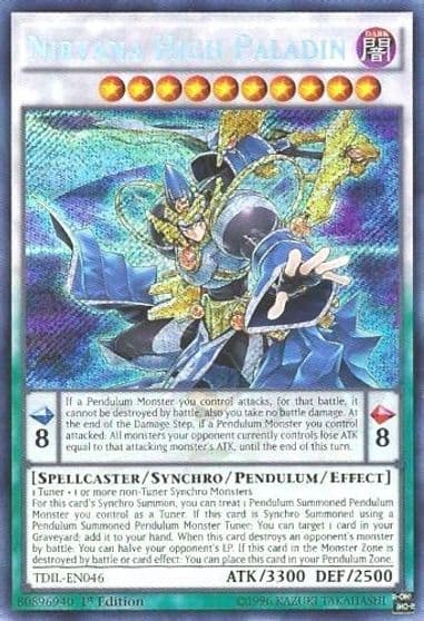 Nirvana High Paladin The Dark Illusion Yu-Gi-Oh! card