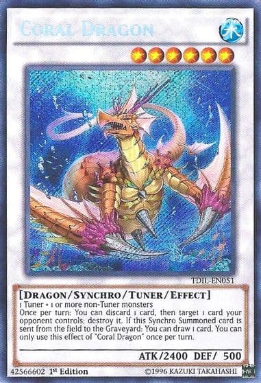 Coral Dragon The Dark Illusion Yu-Gi-Oh! card