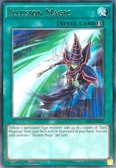 Illusion Magic The Dark Illusion Yu-Gi-Oh! card