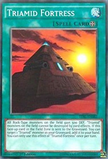 Triamid Fortress The Dark Illusion Yu-Gi-Oh! card