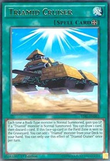 Triamid Cruiser The Dark Illusion Yu-Gi-Oh! card