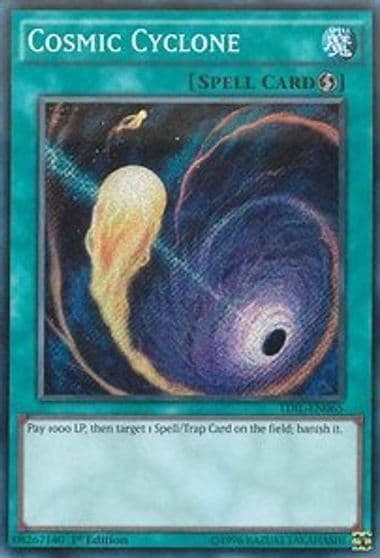 Cosmic Cyclone The Dark Illusion Yu-Gi-Oh! card