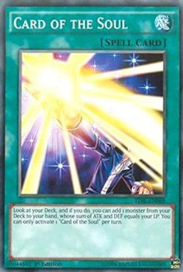 Card of the Soul The Dark Illusion Yu-Gi-Oh! card