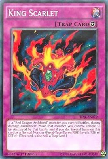 King Scarlet The Dark Illusion Yu-Gi-Oh! card