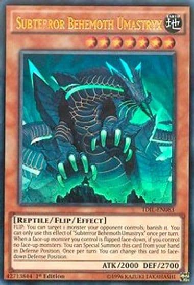Subterror Behemoth Umastryx The Dark Illusion Yu-Gi-Oh! card