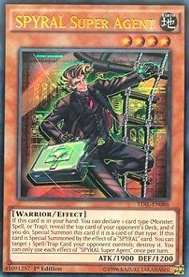 SPYRAL Super Agent The Dark Illusion Yu-Gi-Oh! card