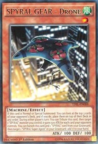 SPYRAL GEAR Drone The Dark Illusion Yu-Gi-Oh! card