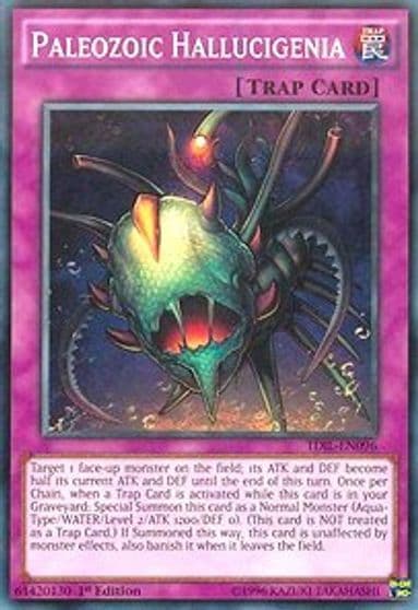 Paleozoic Hallucigenia The Dark Illusion Yu-Gi-Oh! card