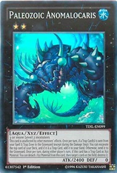 Paleozoic Anomalocaris The Dark Illusion Yu-Gi-Oh! card