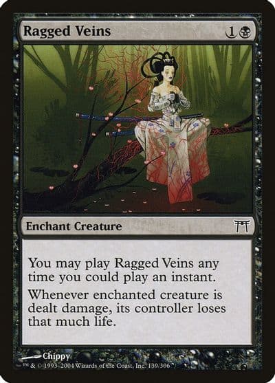 Ragged Veins Champions of Kamigawa Magic card