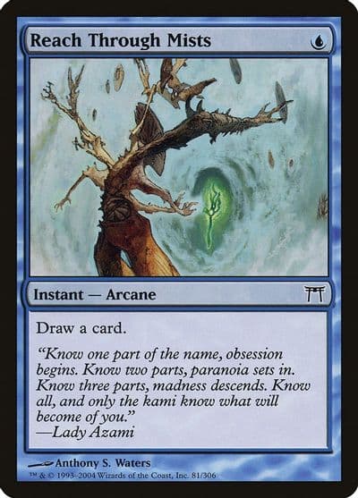 Reach Through Mists Champions of Kamigawa Magic card