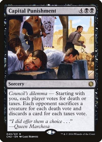 Capital Punishment Conspiracy: Take the Crown Magic card