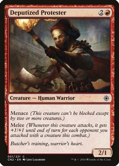 Deputized Protester Conspiracy: Take the Crown Magic card