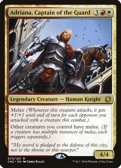 Adriana Captain of the Guard Conspiracy: Take the Crown Magic card