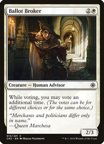 Ballot Broker Conspiracy: Take the Crown Magic card