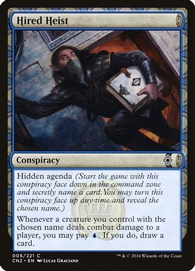 Hired Heist Conspiracy: Take the Crown Magic card