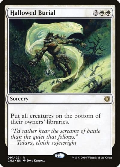Hallowed Burial Conspiracy: Take the Crown Magic card
