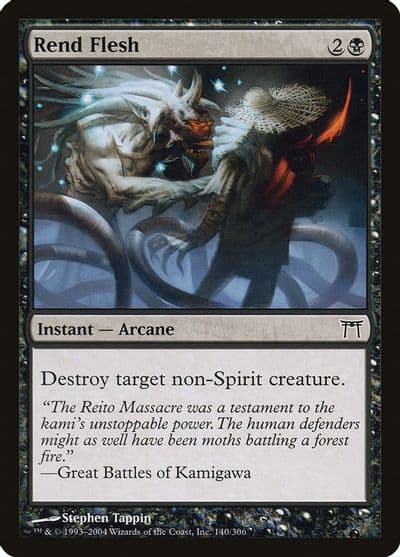 Rend Flesh Champions of Kamigawa Magic card
