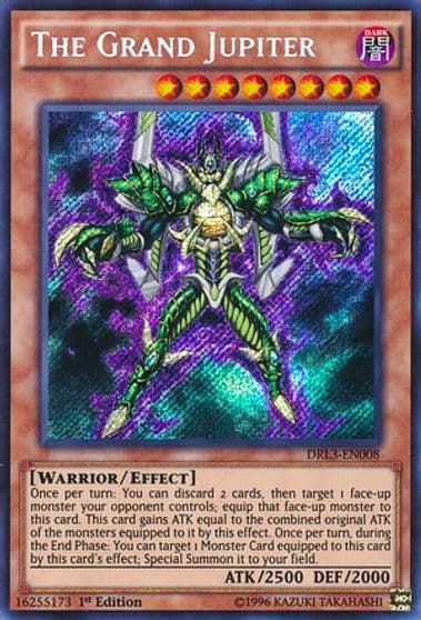 The Grand Jupiter Dragons of Legend: Unleashed Yu-Gi-Oh! card