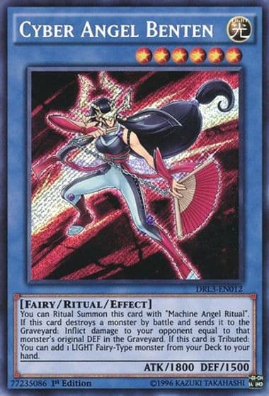 Cyber Angel Benten Dragons of Legend: Unleashed Yu-Gi-Oh! card