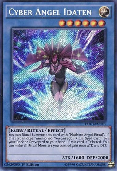 Cyber Angel Idaten Dragons of Legend: Unleashed Yu-Gi-Oh! card
