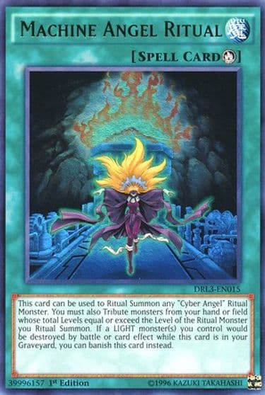 Machine Angel Ritual Dragons of Legend: Unleashed Yu-Gi-Oh! card