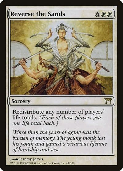 Reverse the Sands Champions of Kamigawa Magic card