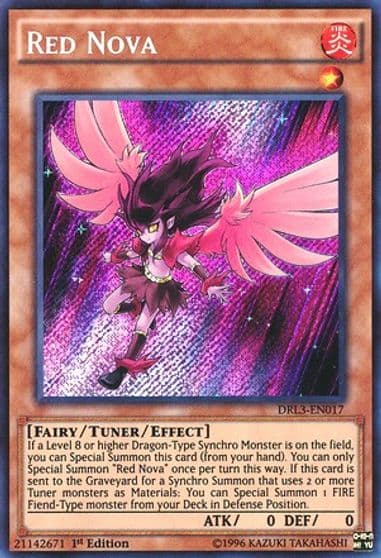 Red Nova Dragons of Legend: Unleashed Yu-Gi-Oh! card