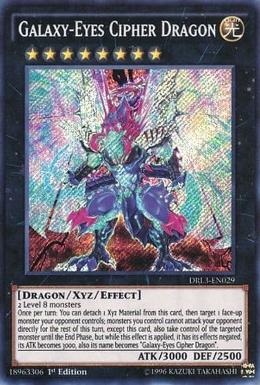 Galaxy Eyes Cipher Dragon Dragons of Legend: Unleashed Yu-Gi-Oh! card