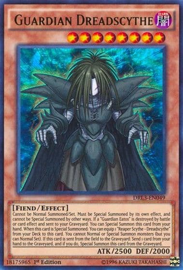 Guardian Dreadscythe Dragons of Legend: Unleashed Yu-Gi-Oh! card
