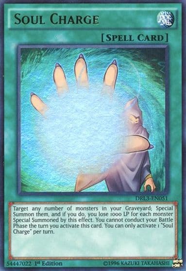 Soul Charge Dragons of Legend: Unleashed Yu-Gi-Oh! card