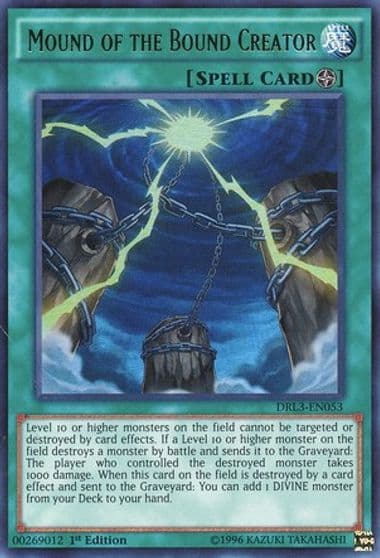 Mound of the Bound Creator Dragons of Legend: Unleashed Yu-Gi-Oh! card