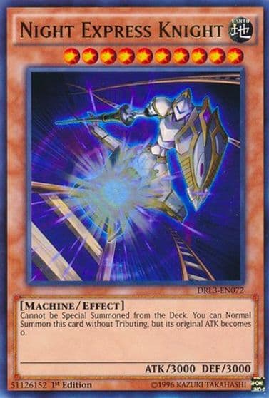 Night Express Knight Dragons of Legend: Unleashed Yu-Gi-Oh! card