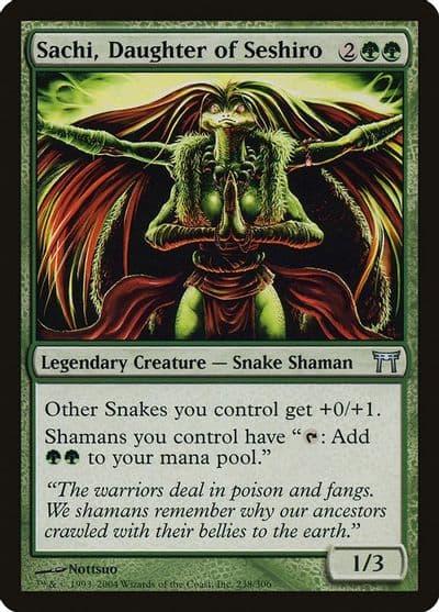 Sachi Daughter of Seshiro Champions of Kamigawa Magic card