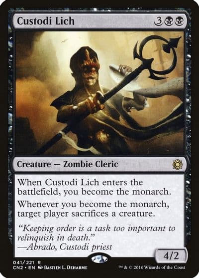 Custodi Lich Conspiracy: Take the Crown Magic card