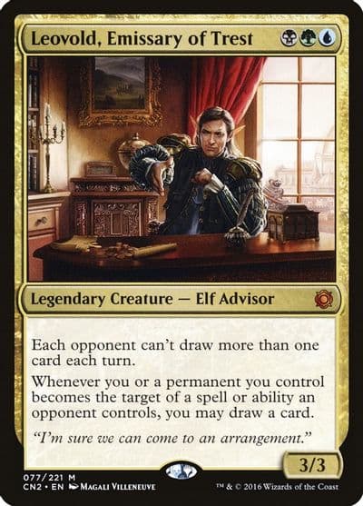 Leovold Emissary of Trest Conspiracy: Take the Crown Magic card