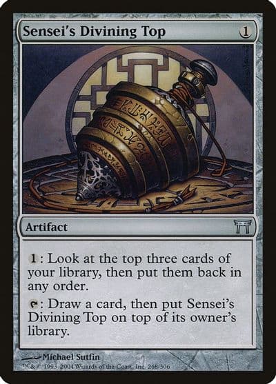 Senseis Divining Top Champions of Kamigawa Magic card