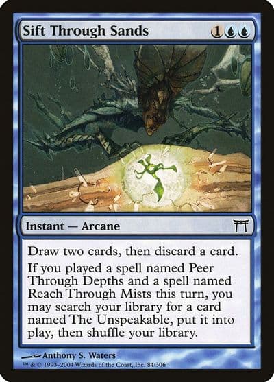 Sift Through Sands Champions of Kamigawa Magic card