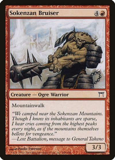 Sokenzan Bruiser Champions of Kamigawa Magic card