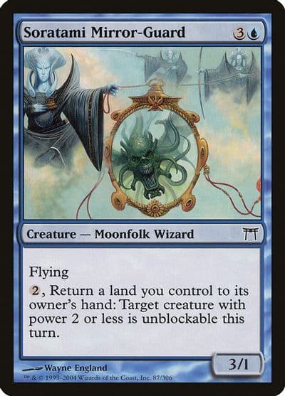 Soratami Mirror Guard Champions of Kamigawa Magic card
