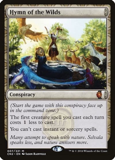 Hymn of the Wilds Conspiracy: Take the Crown Magic card