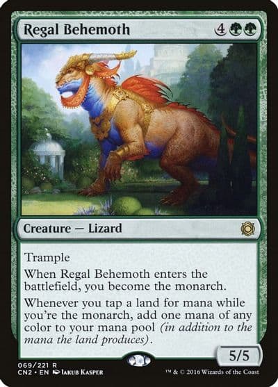 Regal Behemoth Conspiracy: Take the Crown Magic card