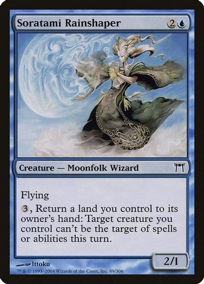 Soratami Rainshaper Champions of Kamigawa Magic card