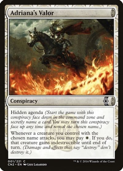 Adrianas Valor Conspiracy: Take the Crown Magic card