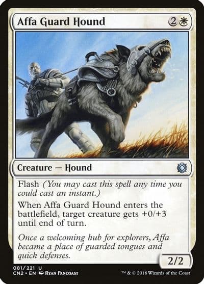 Affa Guard Hound Conspiracy: Take the Crown Magic card