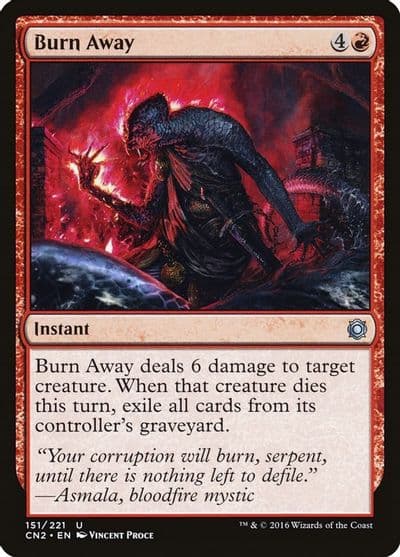 Burn Away Conspiracy: Take the Crown Magic card